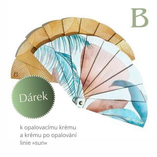 Dárek do konce června - vějíř 🧴 + 🧴 = 🪭 Vyberte si jakýkoliv jeden krém na opalování z linie »sun« a k tomu krém po...
